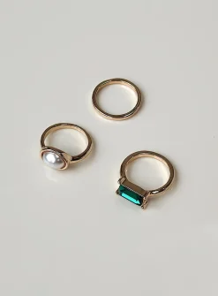 Princess Polly Cavanagh Ring Pack  Gold Best