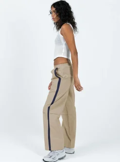 Princess Polly Cayman Pant Beige Fashion