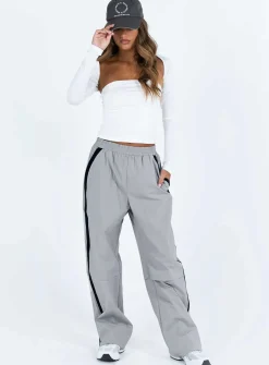 Princess Polly Cayman Pants  Grey Best Sale