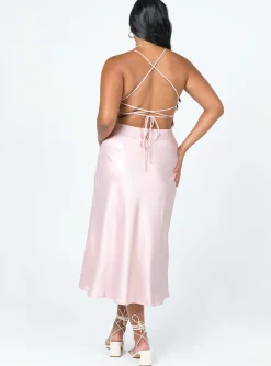 Princess Polly Celena Midi Dress Pink Shop