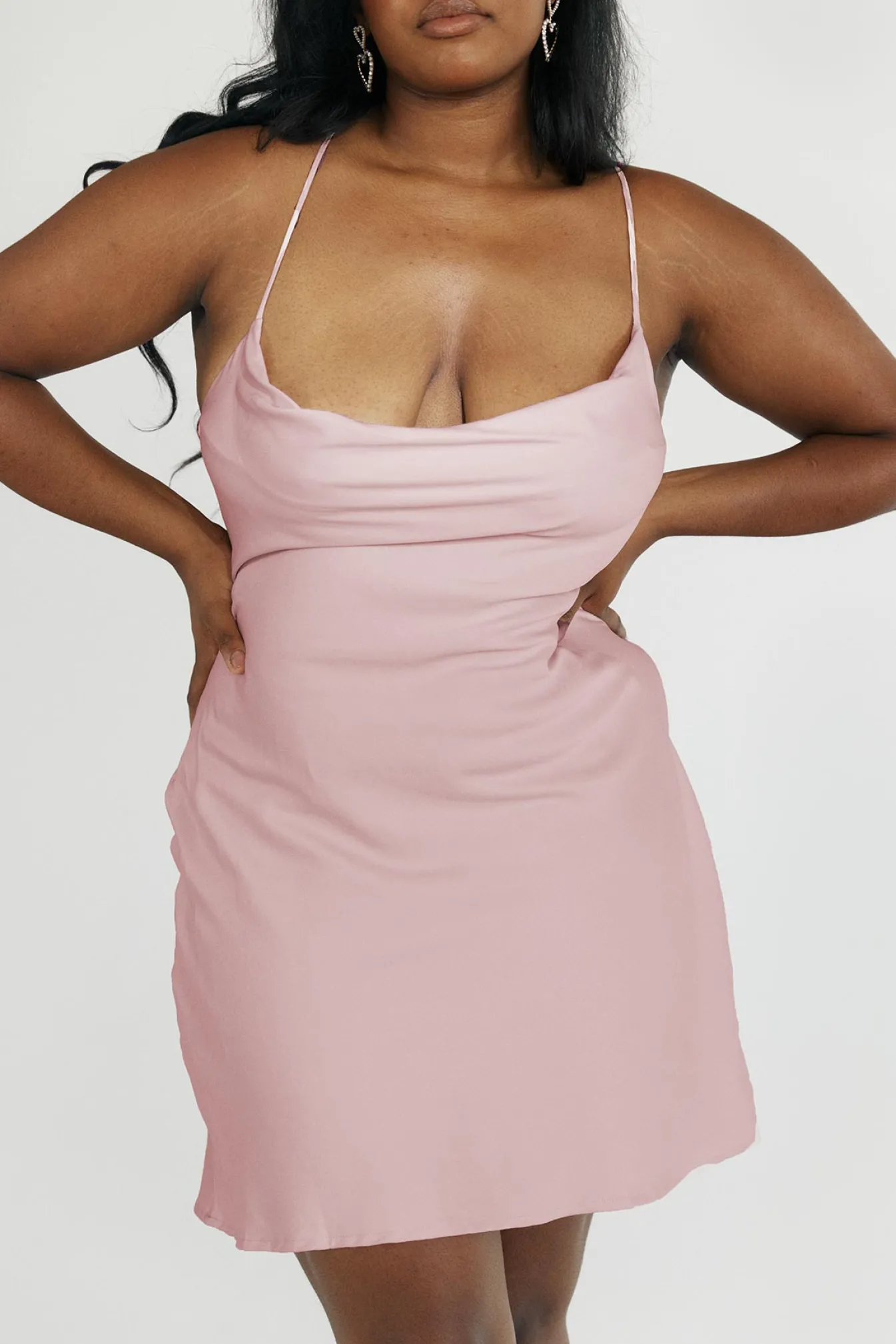 Princess Polly Celena Mini Dress Curve Champagne Online
