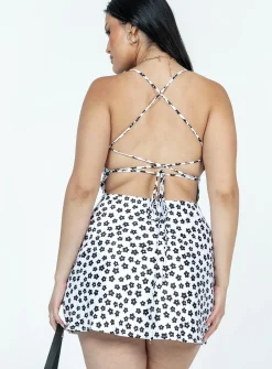 Princess Polly Celena Mini Dress /White   Black Online