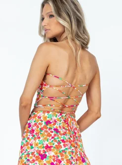 Princess Polly Celena Top Rainbow  Floral Store