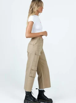 Princess Polly Cepora Pants  Beige Discount