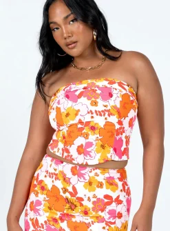 Princess Polly Chadwick Topfloral   Pink Cheap