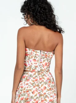 Princess Polly Chadwick Topfloral   White Cheap
