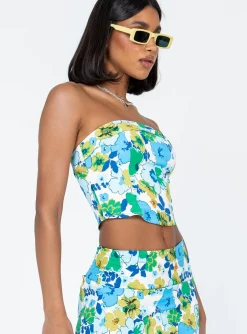 Princess Polly Chadwick Topfloral   Blue Sale