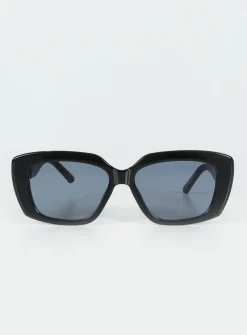 Princess Polly Chalene Sunglasses  Black Discount