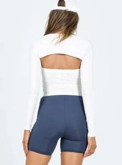 Princess Polly Championship Bike Short  Navy Clearance