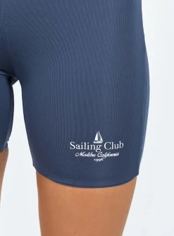 Princess Polly Championship Bike Short  Navy Clearance