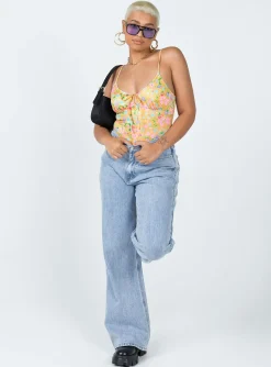 Princess Polly Chandler Bodysuit  Floral Sale