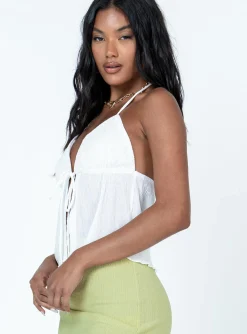 Princess Polly Chantria Top  White Best
