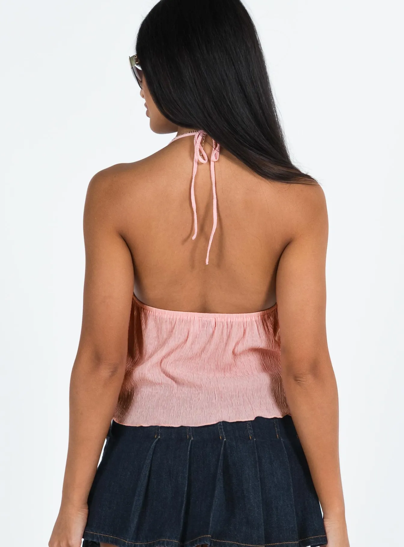 Princess Polly Chantria Top Pink Shop
