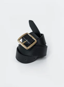 Princess Polly Chapman Belt/ Gold Eco   Black Outlet