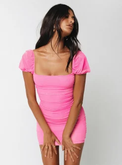Princess Polly Charvi Mini Dress Pink Fashion