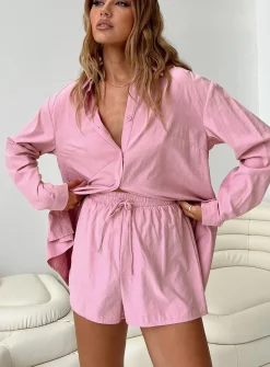 Princess Polly Chloe Set Gin Fizz Pink Fashion