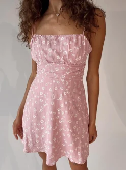 Princess Polly Chyla Mini Dress  Pink Discount