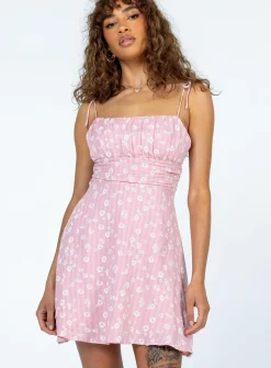 Princess Polly Chyla Mini Dress  Pink Discount