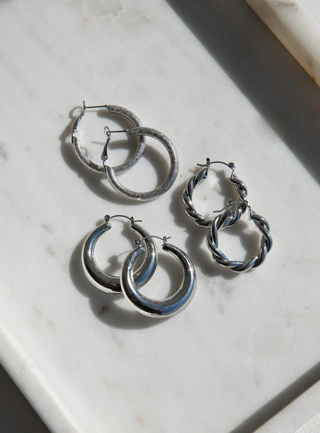 Princess Polly Ciara Earring Set Silver Fashion