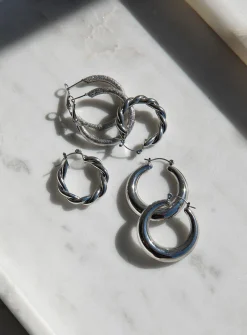 Princess Polly Ciara Earring Set  Silver Fashion