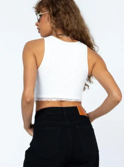 Princess Polly Ciaran Top White Cheap