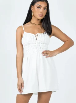 Princess Polly Cinzia Mini Dress  White Fashion