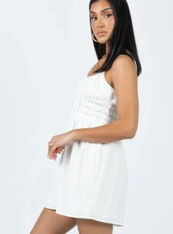 Princess Polly Cinzia Mini Dress  White Fashion