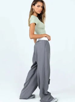 Princess Polly City Of Angels Pant Spanish Grey Shop