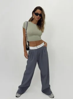 Princess Polly City Of Angels Pant Spanish Grey Shop
