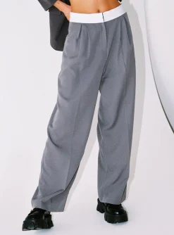 Princess Polly City Of Angels Pant Spanish Grey Shop