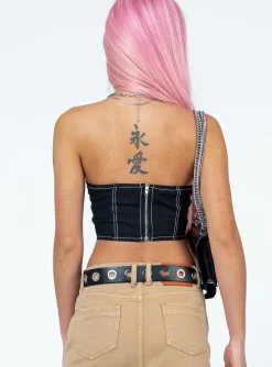 Princess Polly Clarinda Strapless Top  Black Best Sale