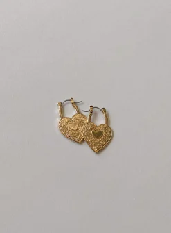 Princess Polly Classic Moments Earrings  Gold Hot