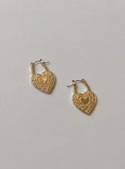 Princess Polly Classic Moments Earrings  Gold Hot