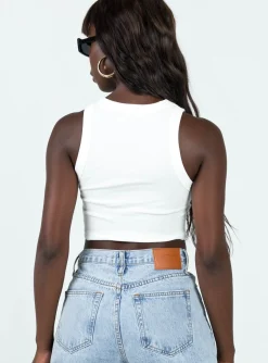 Princess Polly Classic Tank Top White Online