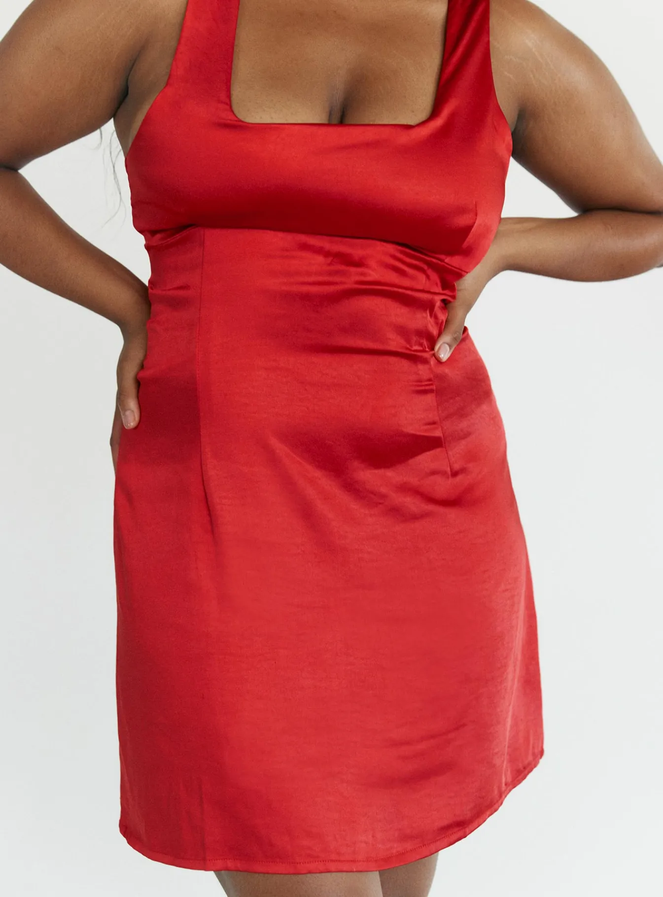 Princess Polly Cobie Mini Dresscurve Red Hot