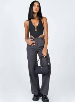 Princess Polly Colin Vest Top Black Sale