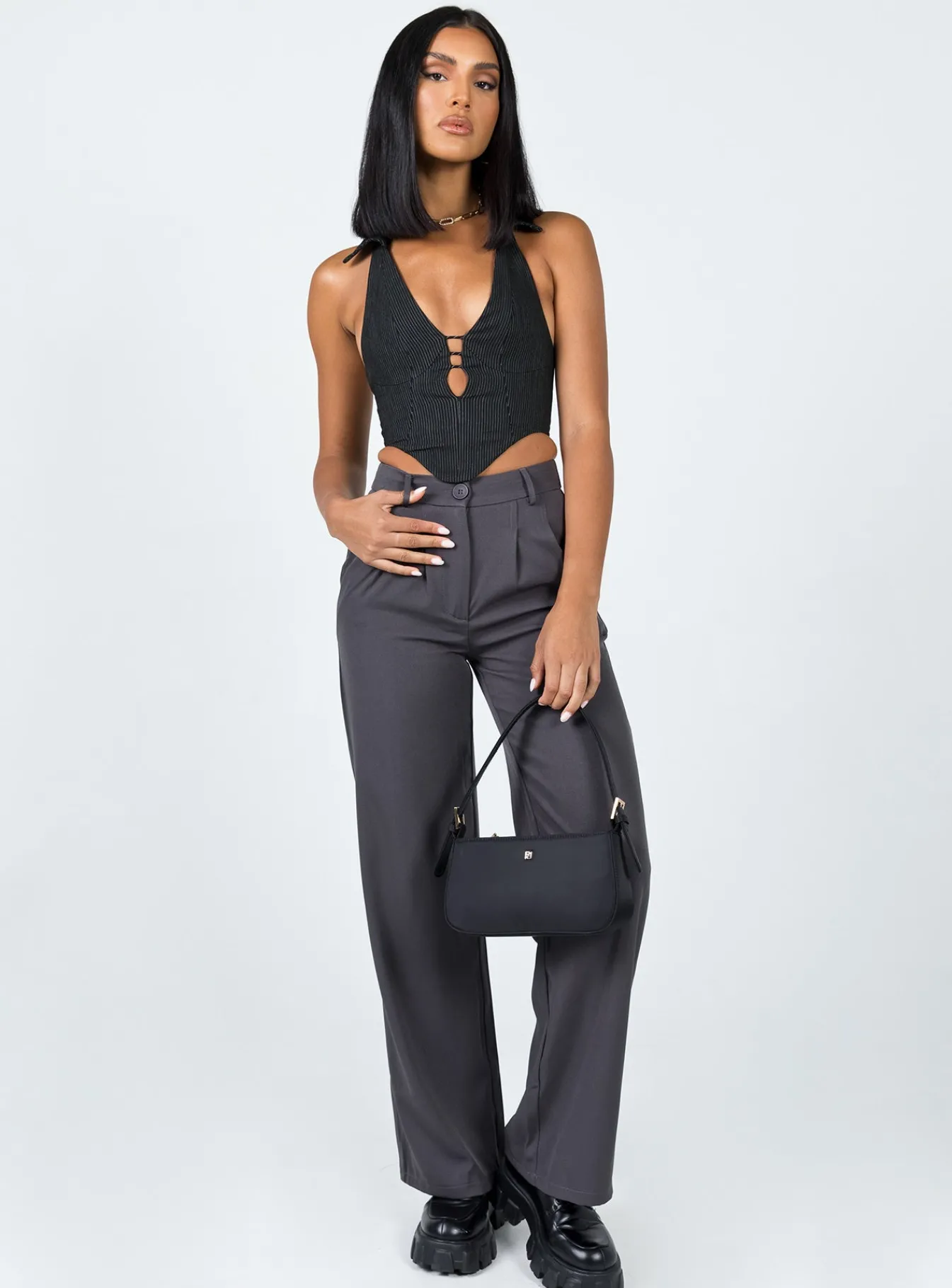 Princess Polly Colin Vest Top Black Sale