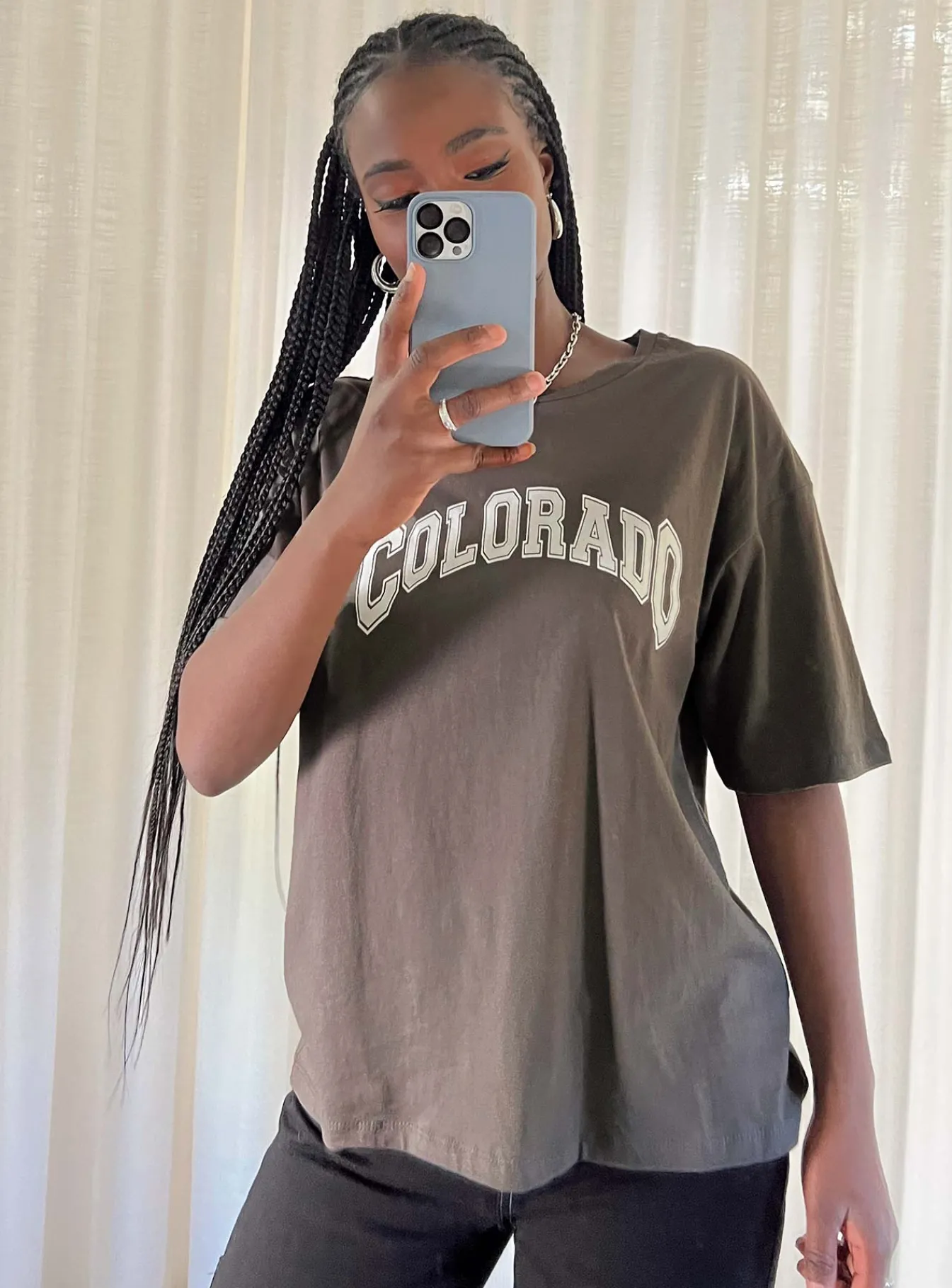 Princess Polly Colorado Graphic Tee  Grey Store
