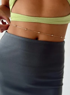 Princess Polly Coltrane Chain Belt  Gold Cheap