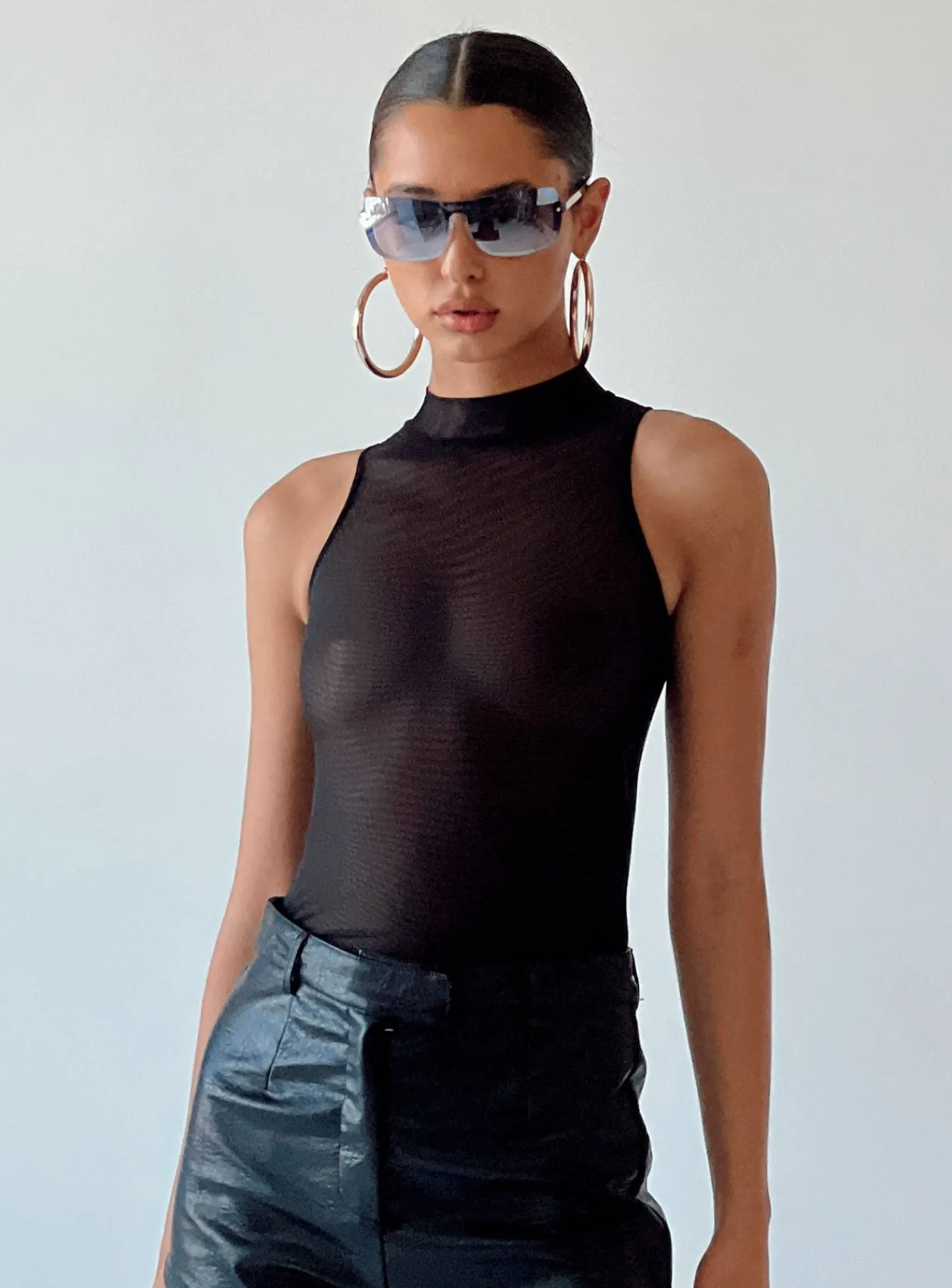 Princess Polly Como Bodysuit Black Shop