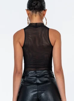 Princess Polly Como Bodysuit Black Shop