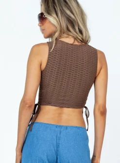 Princess Polly Connells Top  Brown Best