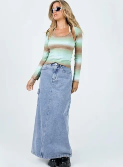 Princess Polly Coolara Sweater  Green Cheap