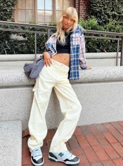 Princess Polly Copeland Jeans White Shop