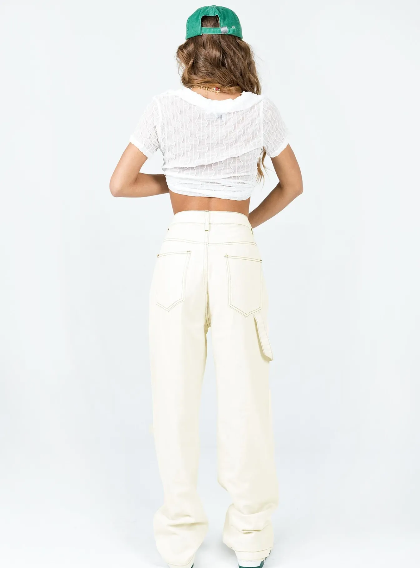 Princess Polly Copeland Jeans White Shop