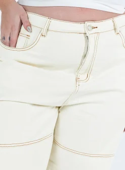 Princess Polly Copeland Jeanscurve White Store