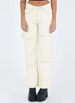 Princess Polly Copeland Jeanspetite White Sale