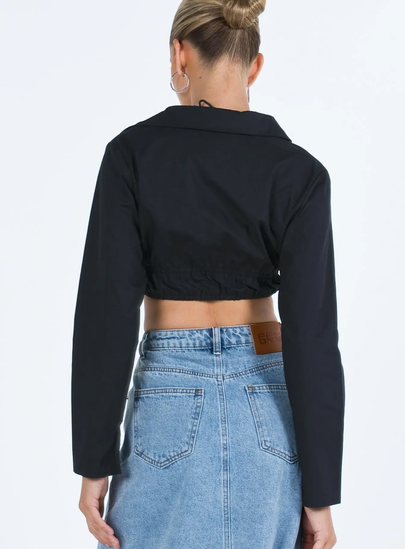 Princess Polly Corio Long Sleeve Top Black Fashion