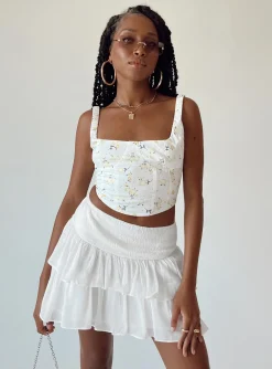 Princess Polly Cosette Top White Outlet