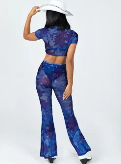 Princess Polly Cosmic Dancer Set  Blue Sale